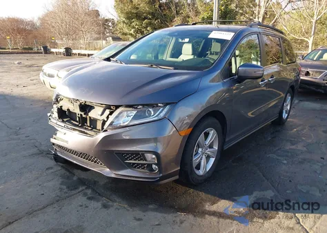 2020 Honda Odyssey Ex-L/Ex-L W/Navi Res from USA, damaged, VIN 5FNRL6H78LB040741